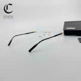 Gọng kính khoan cao cấp mạ vàng Montblanc MB0088O - 003 Mẫu kính khoan phổ thông cho anh chị văn phòng