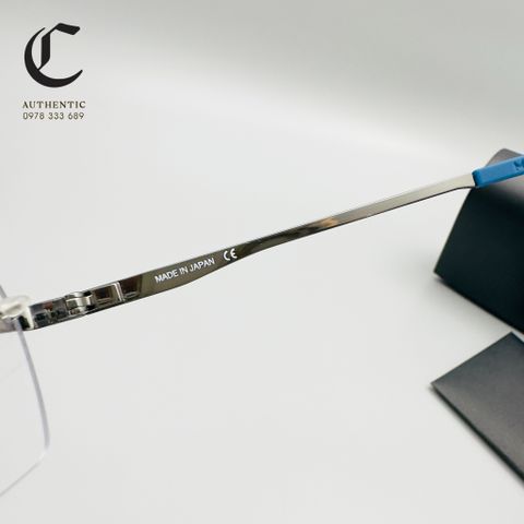 Gọng kính khoan cao cấp mạ vàng Montblanc MB0105O - 002