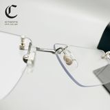 Gọng kính khoan cao cấp mạ vàng Montblanc MB0105O - 002