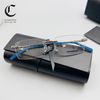 Gọng kính khoan cao cấp mạ vàng Montblanc MB0105O - 002