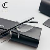 Gọng kính khoan cao cấp mạ vàng Montblanc MB0088O - 001