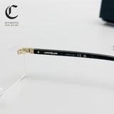 Gọng kính khoan cao cấp mạ vàng Montblanc MB0055O - 006