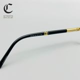 Gọng kính khoan cao cấp mạ vàng Montblanc MB 490 030