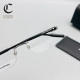 Gọng kính khoan cao cấp mạ vàng Montblanc MB0088O - 001