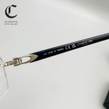 Gọng kính khoan cao cấp mạ vàng Cartier CT0287O