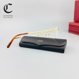 Gọng kính khoan cao cấp vàng đúc 18K Cartier CT0069O - 001