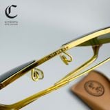 Gọng kính râm Rayban Aviator  B&L RAY - BAN U.S.A - Lens RB3