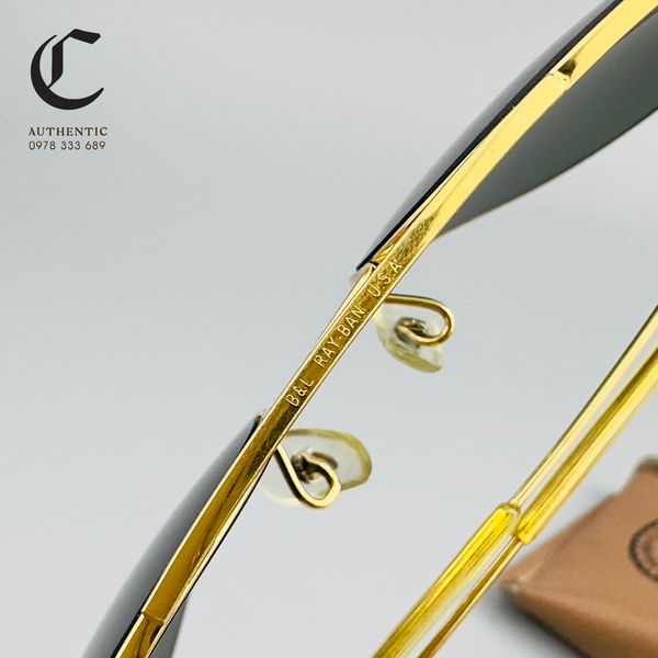 Gọng kính râm Rayban Aviator 3025 B&L RAY BAN Lens G15