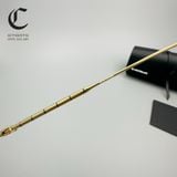 Gọng kính khoan cao cấp mạ vàng Montblanc MB0215O - 001 Mẫu kính khoan phổ thông cho anh chị văn phòng