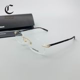 Gọng kính khoan cao cấp Montblanc MB0221O - 002 Mẫu kính khoan phổ thông cho anh chị văn phòng
