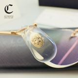 Gọng kính khoan cao cấp vàng đúc 18K LOTOS By Stephan Schmidt RG18kt Hand Made by Germany