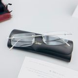 Gọng kính khoan cao cấp vàng đúc 18K Cartier CT0070O - 002