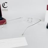 Gọng kính khoan cao cấp vàng đúc 18K Cartier CT0070O - 002