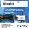 Tròng kính đổi màu xám khói Zinmy 1.60 DURAMAX BLUE PROTECT SUN ACTIVE SUPER HYDROPHOBIC