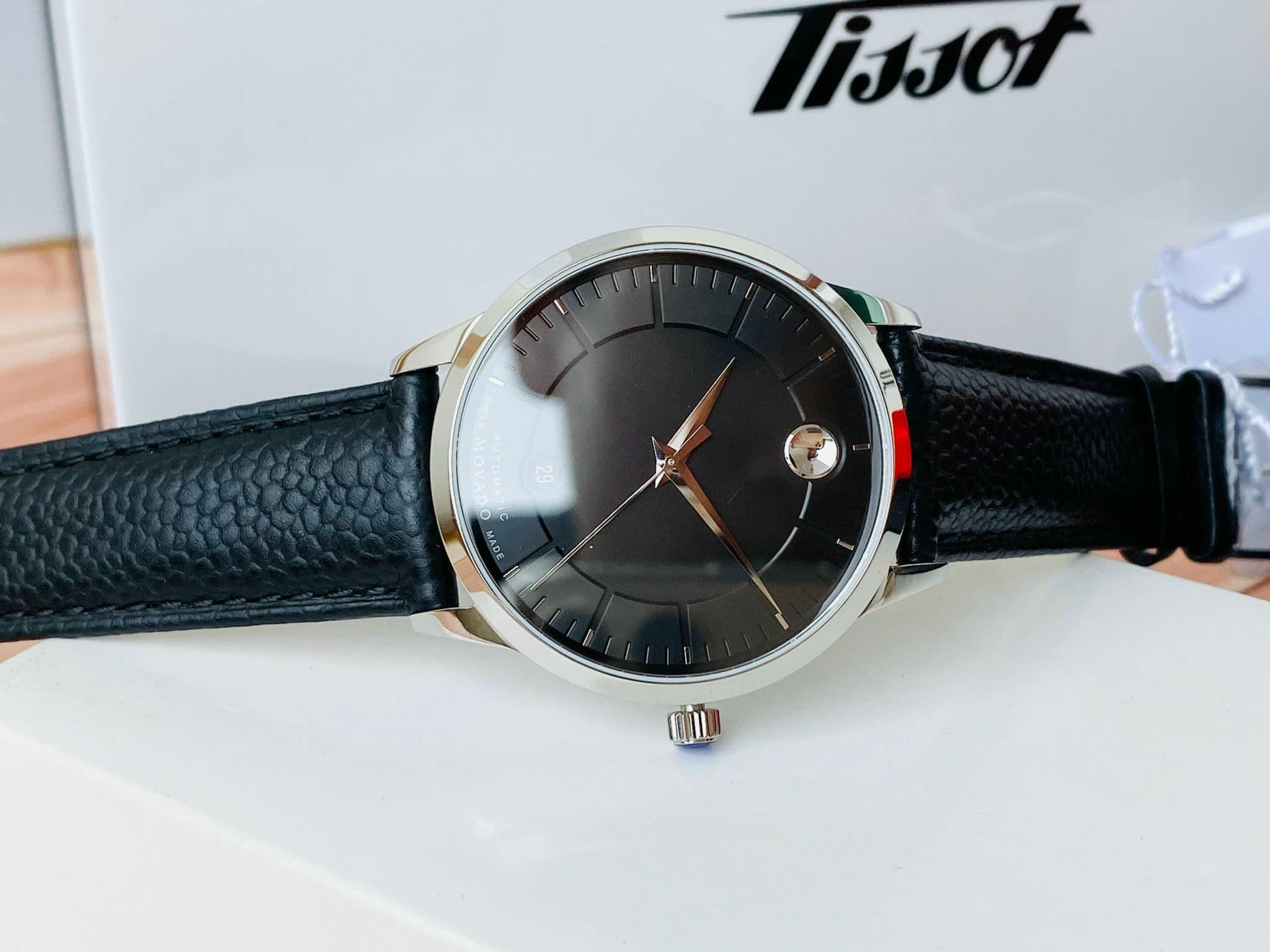 Movado 39mm Nam 0607607 - VNLUX - Đồng hồ chính hãng