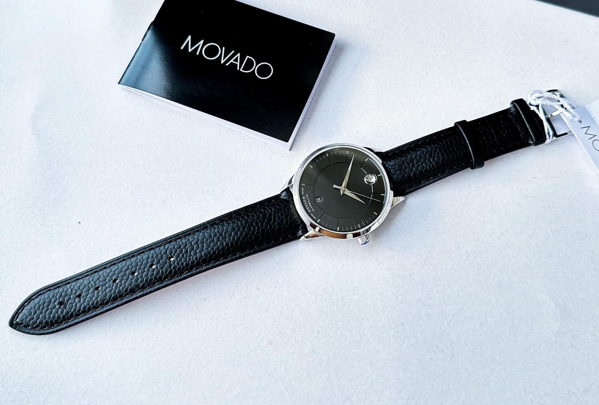 Movado 39mm Nam 0607607 - VNLUX - Đồng hồ chính hãng