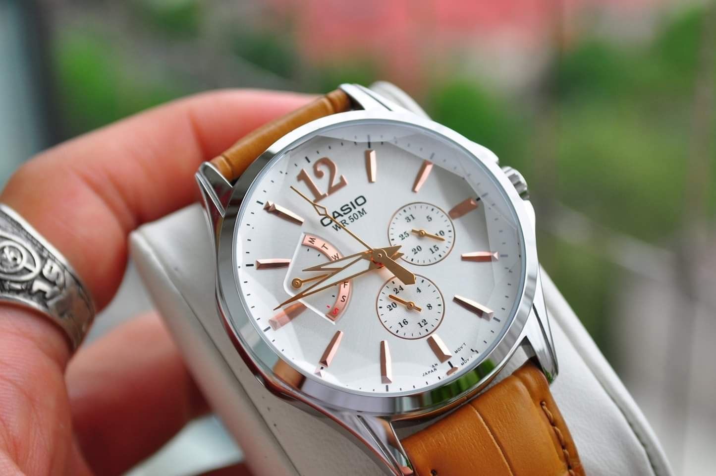 Casio MTP 41mm Nam MTP E320LY 7AVDF VNLUX ng h chinh hang