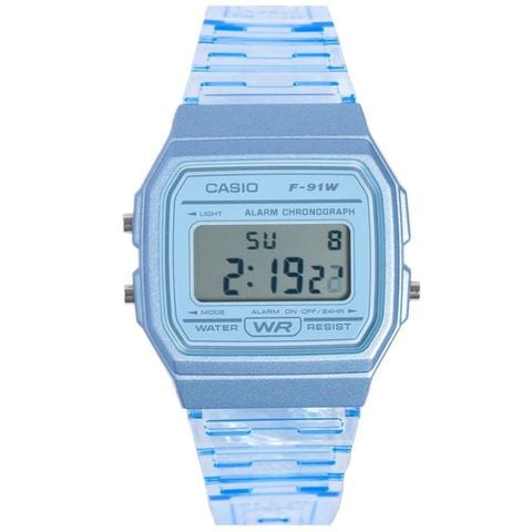 Casio Vintage 33mm Nữ F-91WS-2DF