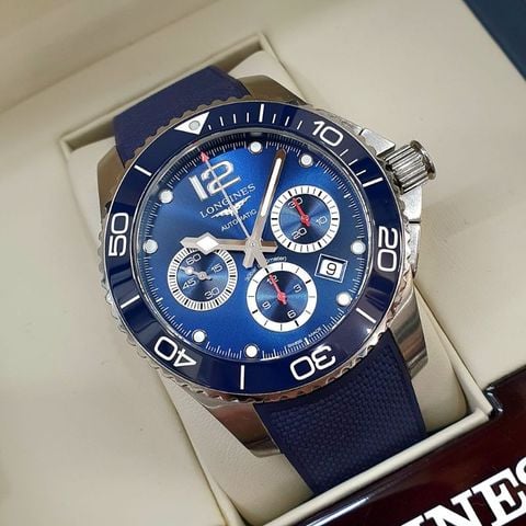 Longines 43mm Nam L3.883.4.96.9 - Đã Qua Sử Dụng