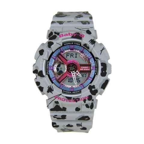 Casio Baby-G 43.4mm Nữ BA-110FL-8ADR