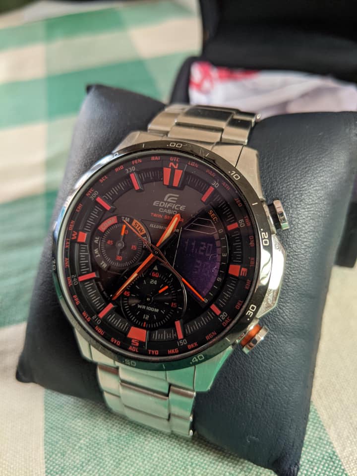 Casio Edifice 47mm Nam ERA 300DB 1AVDR VNLUX ng h chinh hang