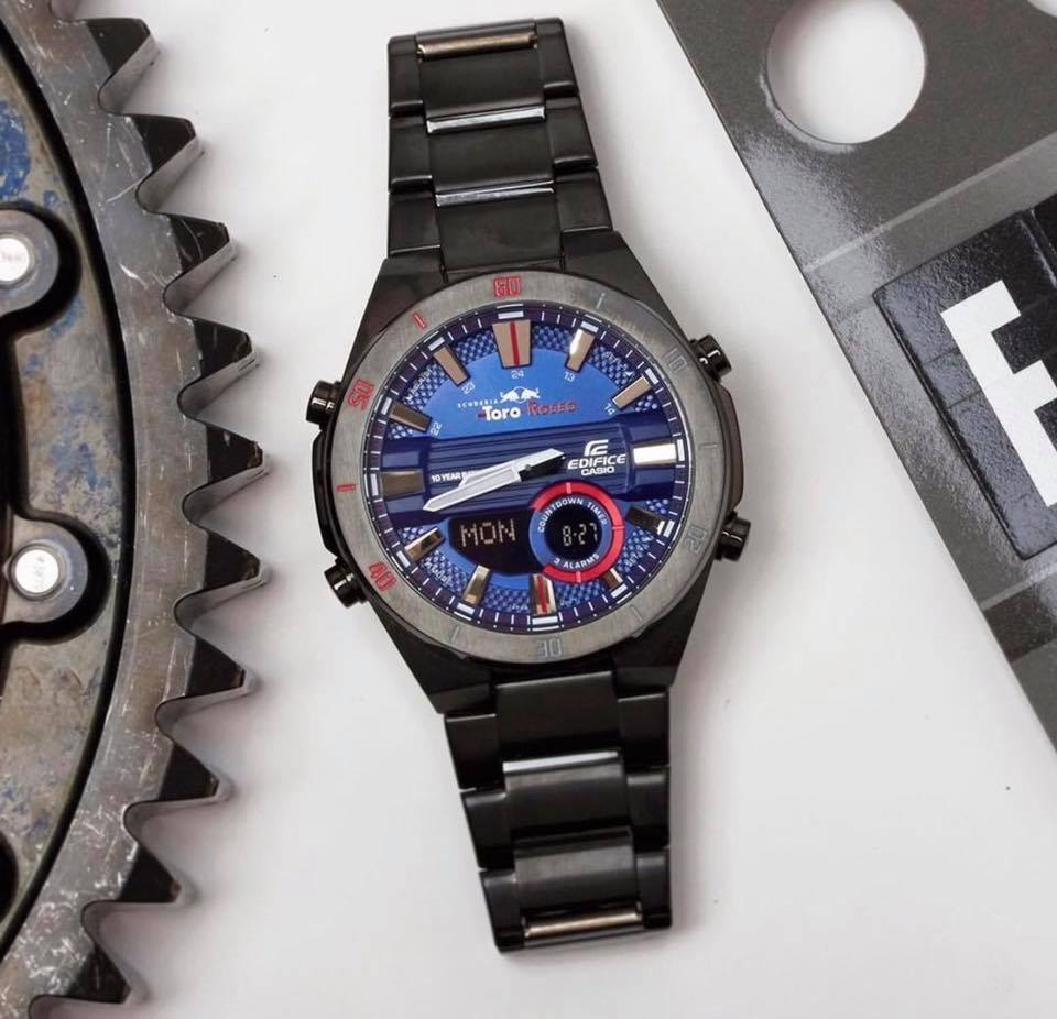 Casio Edifice 47.5mm Nam ERA 110TR 2ADR VNLUX ng h chinh hang