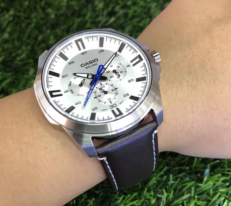 Casio MTP 47.5mm Nam MTP SW310L 7AVDF VNLUX ng h chinh hang