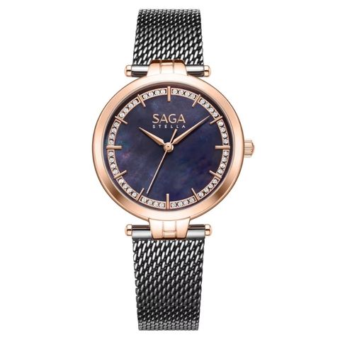 Saga 36mm Nữ 53579-RGMBBW-2A