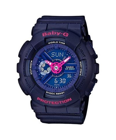 Casio Baby-G 43.4mm Nữ BA-110PP-2ADR