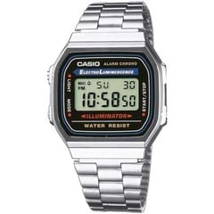 Casio Vintage 38.6x36.3mm Unisex A168WA-1WDF