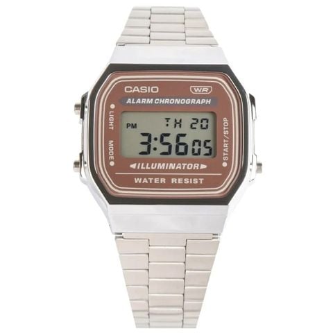 Casio Vintage 38.6x36.3mm Unisex A168WA-5AYDF