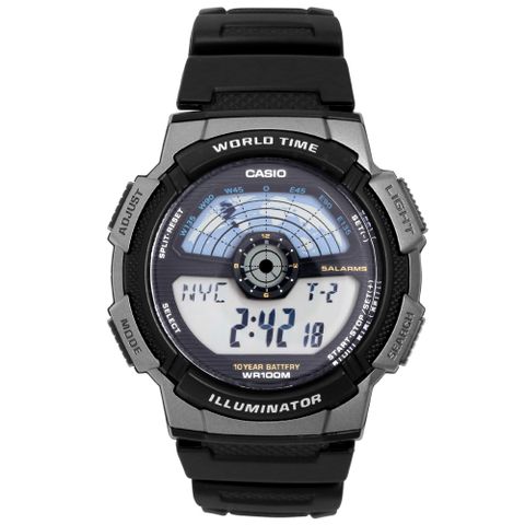 Casio 43.8mm Nam AE-1100W-1AVSDF