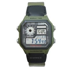 Casio Vintage 42mm nam AE-1200WHB-3BVDF