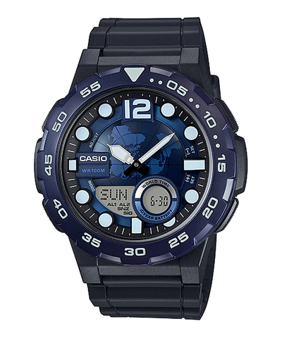 Casio 47.7mm Nam AEQ-100W-2AVDF