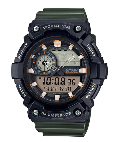 Casio 51.4mm Nam AEQ-200W-3AVDF