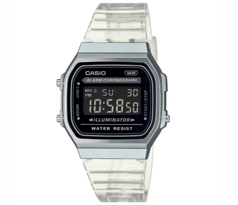 Casio Vintage 38.6x36.3mm Unisex A168XES-1BDF