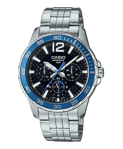 Casio MTP 41.5mm Nam MTD-330D-1A2VDF