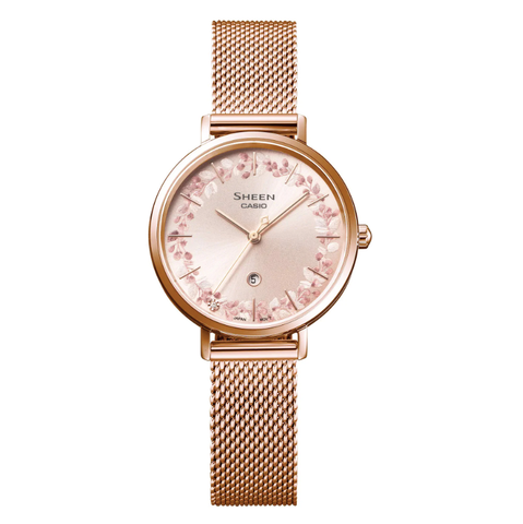 Casio Sheen 34mm Nữ SHE-4539FPM-4AUDF