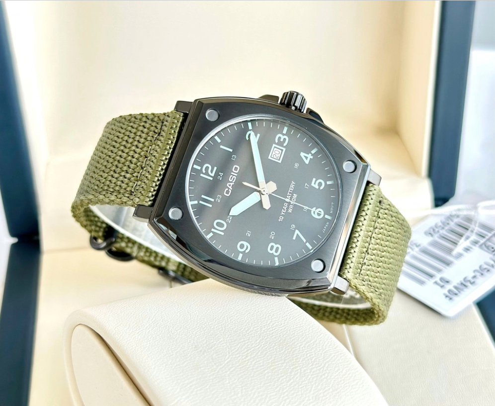 Casio MTP 43.5mm Nam MTP-E715C-3AVDF-VNLUX - Đồng hồ chính hãng