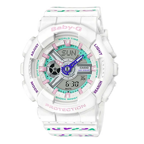 Casio Baby-G 43.4mm Nữ BA-110TH-7ADR