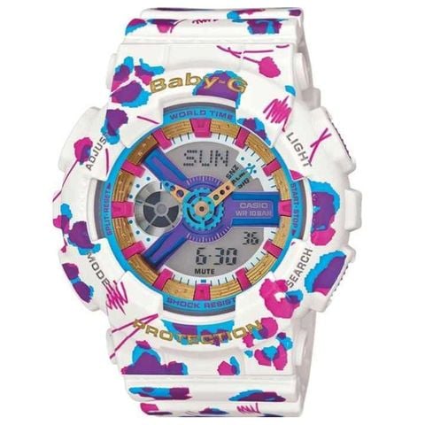 Casio Baby-G 43.4mm Nữ BA-110FL-7ADR
