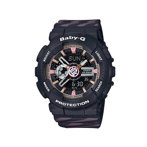 Casio Baby-G 43.4mm Nữ BA-110CH-1ADR