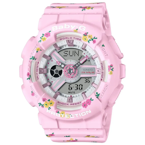 Casio Baby-G 43.4mm Nữ BA-110LSB-4ADR