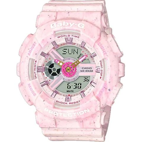 Casio Baby-G 43.4mm Nữ BA-110PI-4ADR