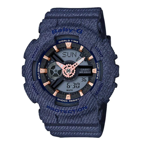 Casio Baby-G 43.4mm Nữ BA-110DE-2A1DR