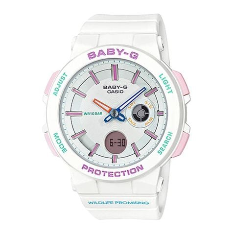 Casio Baby-G 43.4mm Nữ BA-255WLP-7ADR