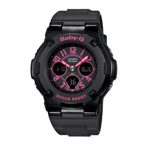 Casio Baby-G 38.9mm Nữ BGA-117-1B1DR