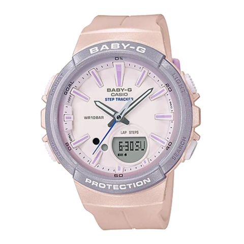 Casio Baby-G 42.5mm Nữ BGS-100SC-4ADR