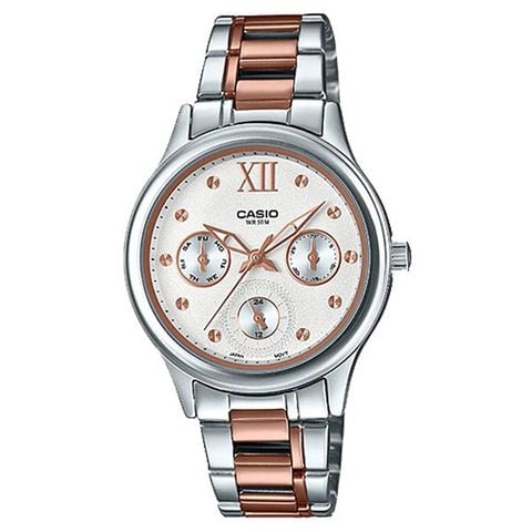 Casio LTP 32mm Nữ LTP-E306RG-7A2VDF