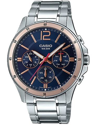 Casio MTP 43.5mm Nam MTP-1374D-2A2VDF